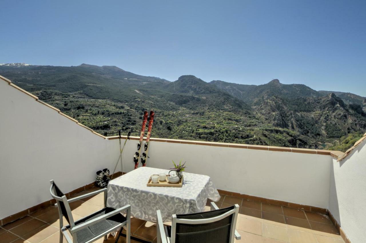 Atico Con Chimenea En Sierra Nevada-Gueejar Sierra Apartment Exterior foto